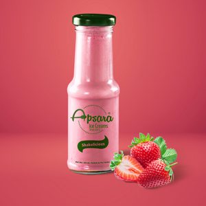 Strawberry Story Shake Apsara Ice Creams