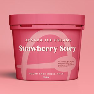 Strawberry Stroy Binge Pack Apsara Ice Creams