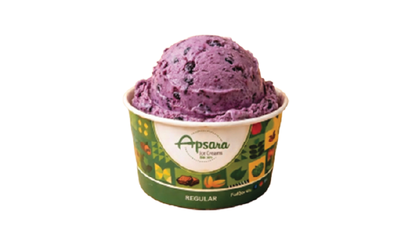 blueberry scoop